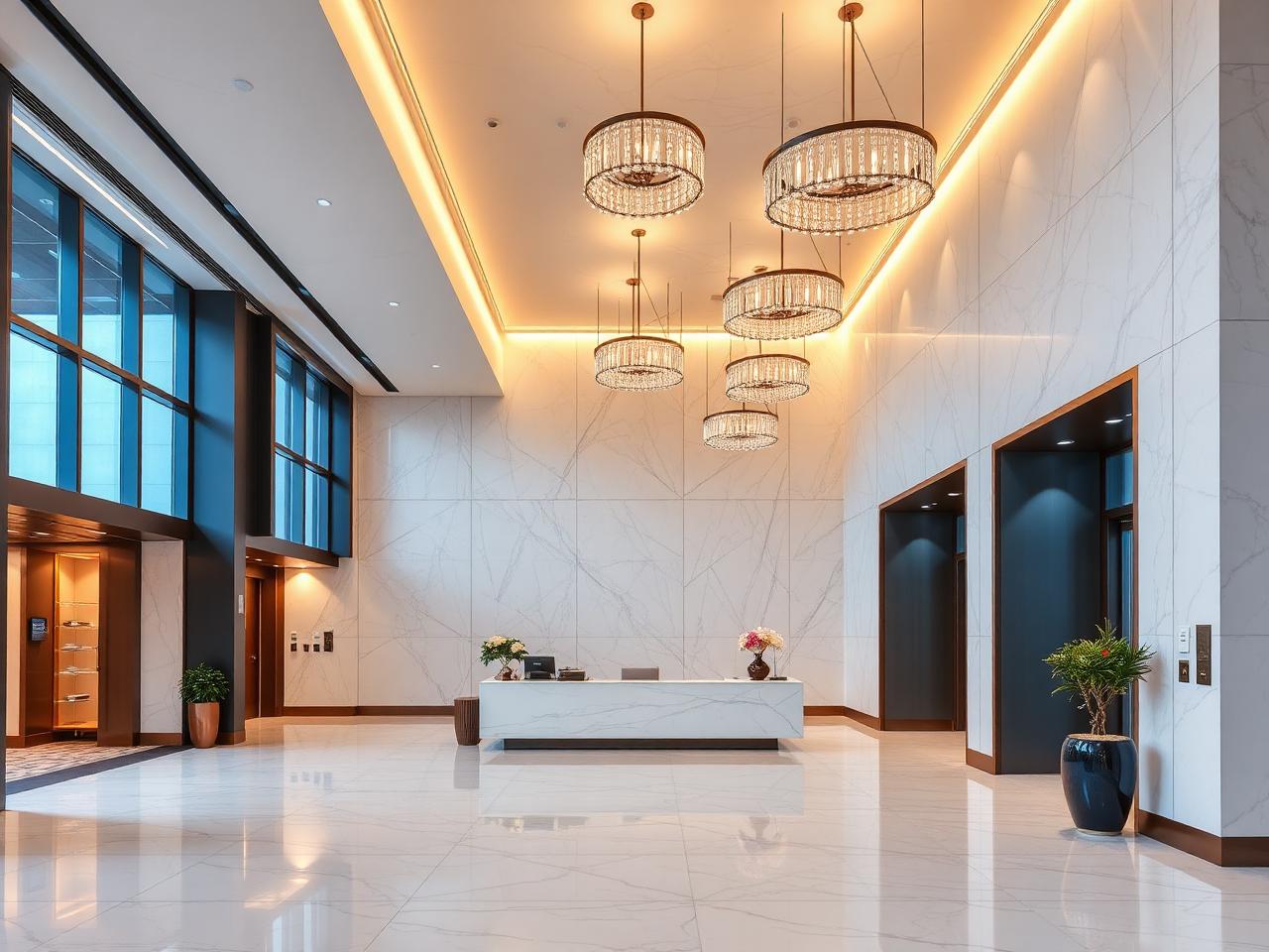 Reception and waiting area at Rajvanshi Hospital, Gorakhpur